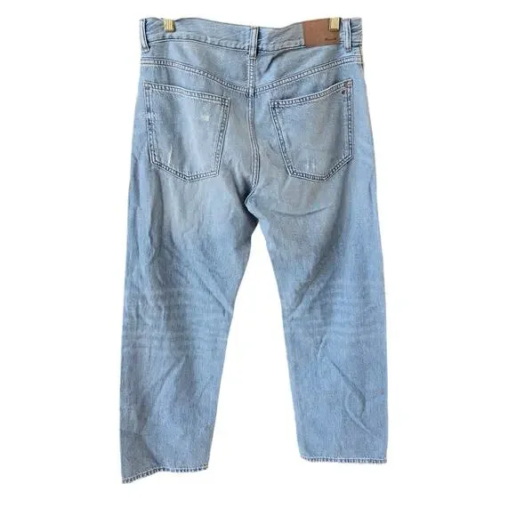 Madewell The Petite Dean Easy Straight Jean Size 29P NWT - Picture 3 of 14